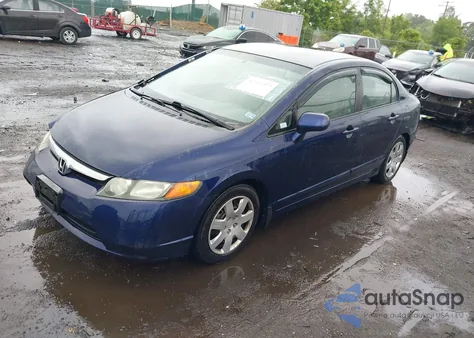 2008 Honda Civic Lx z USA, uszkodzony, nr VIN 1HGFA16528L088528